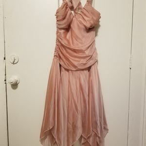 Pink Halter Dress